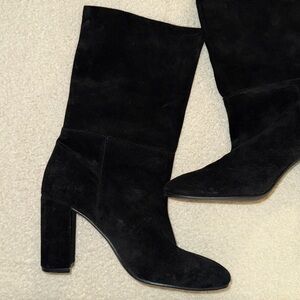 Chinese Laundry Black Suede Women's Boots